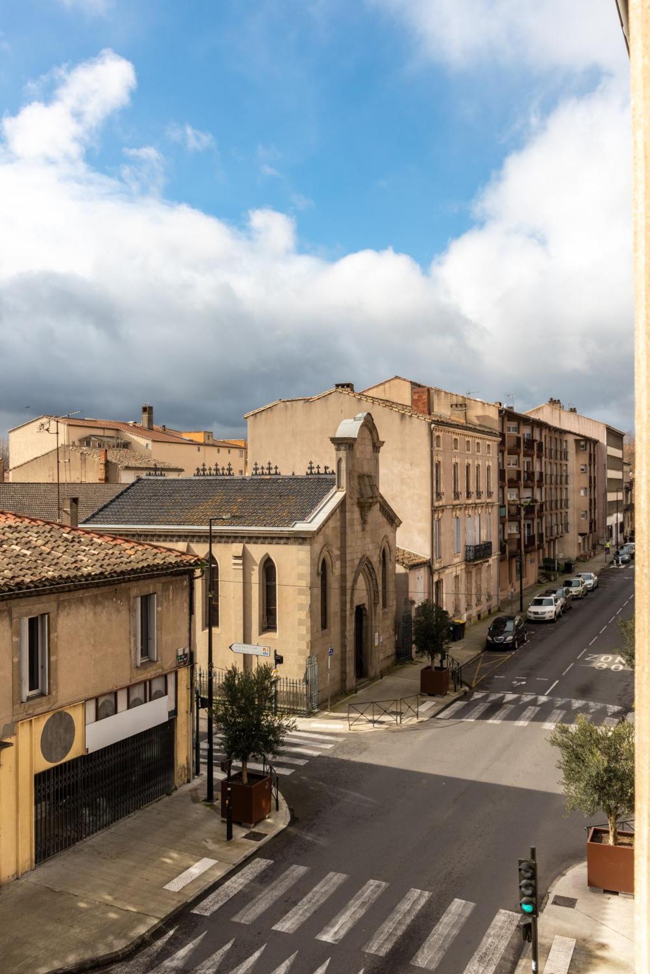 Le Marty - Wifi - Central - Climatison - Parking Gratuit 卡尔卡松 外观 照片